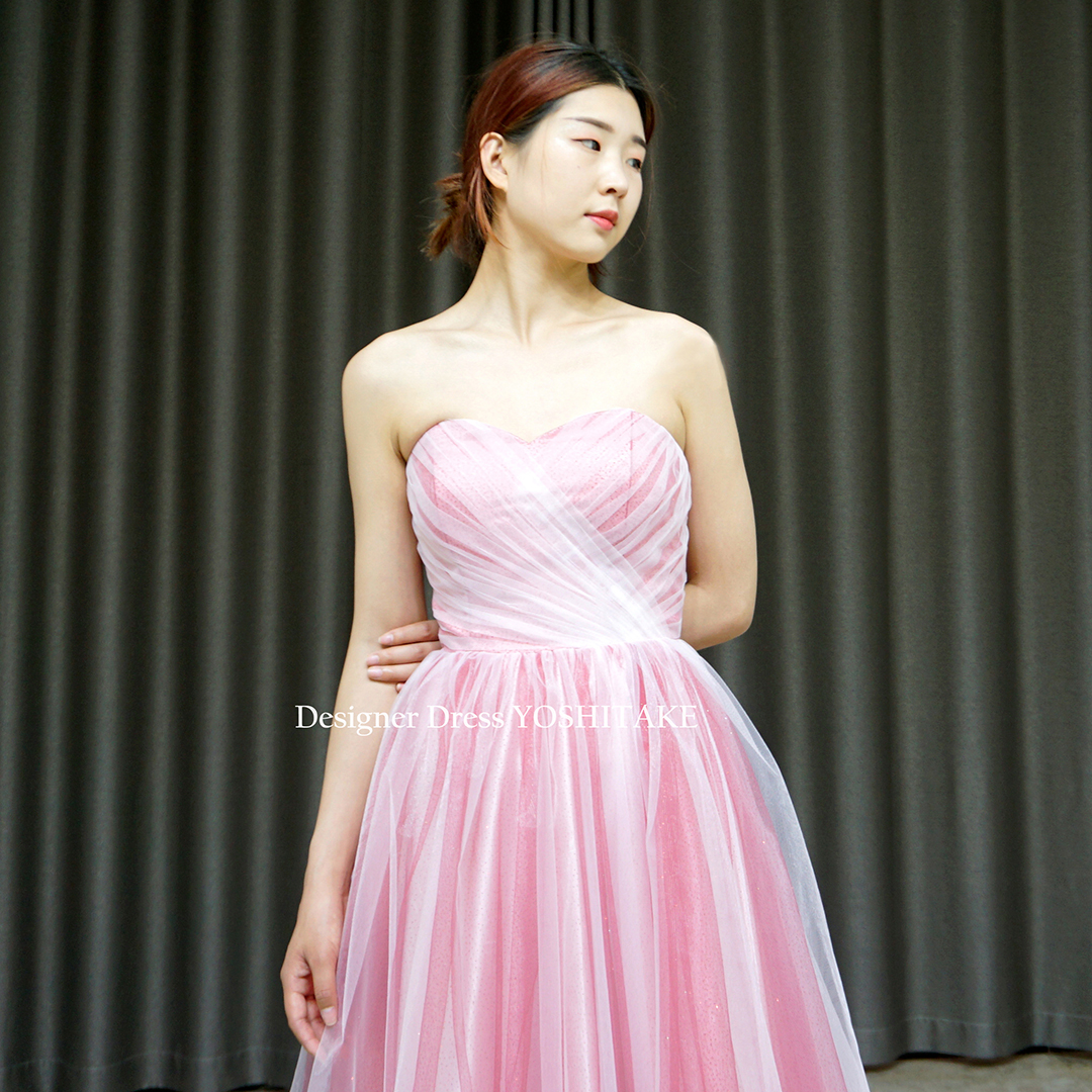 廃棄予定_白無垢ドレス（パニエなし）結婚式 披露宴 カラードレス 和婚 ウエディングドレス.サテン.グリーン.カラードレス.パニエ付き.結婚式