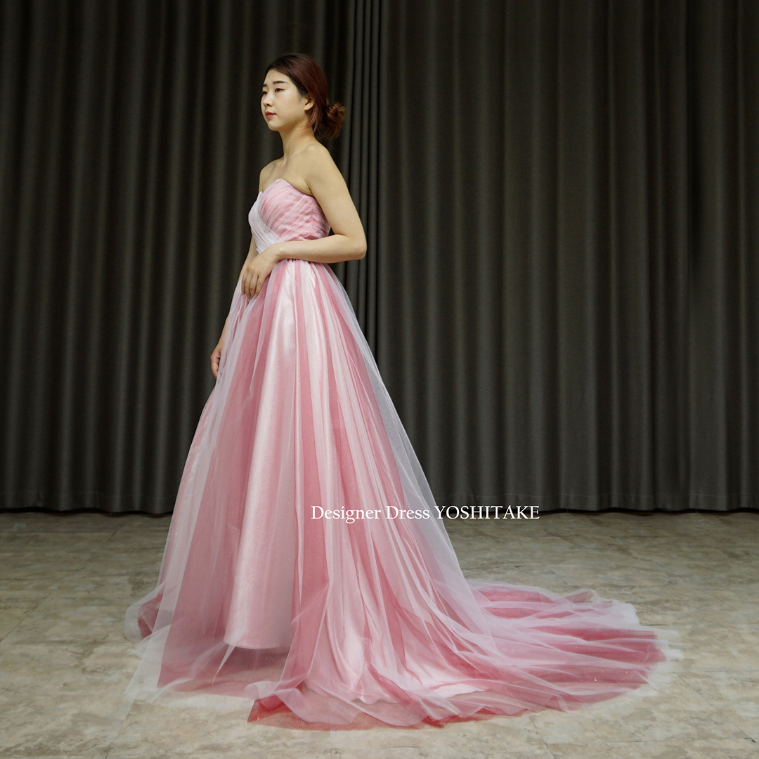 廃棄予定_白無垢ドレス（パニエなし）結婚式 披露宴 カラードレス 和婚 missswteet1122_hsqc014