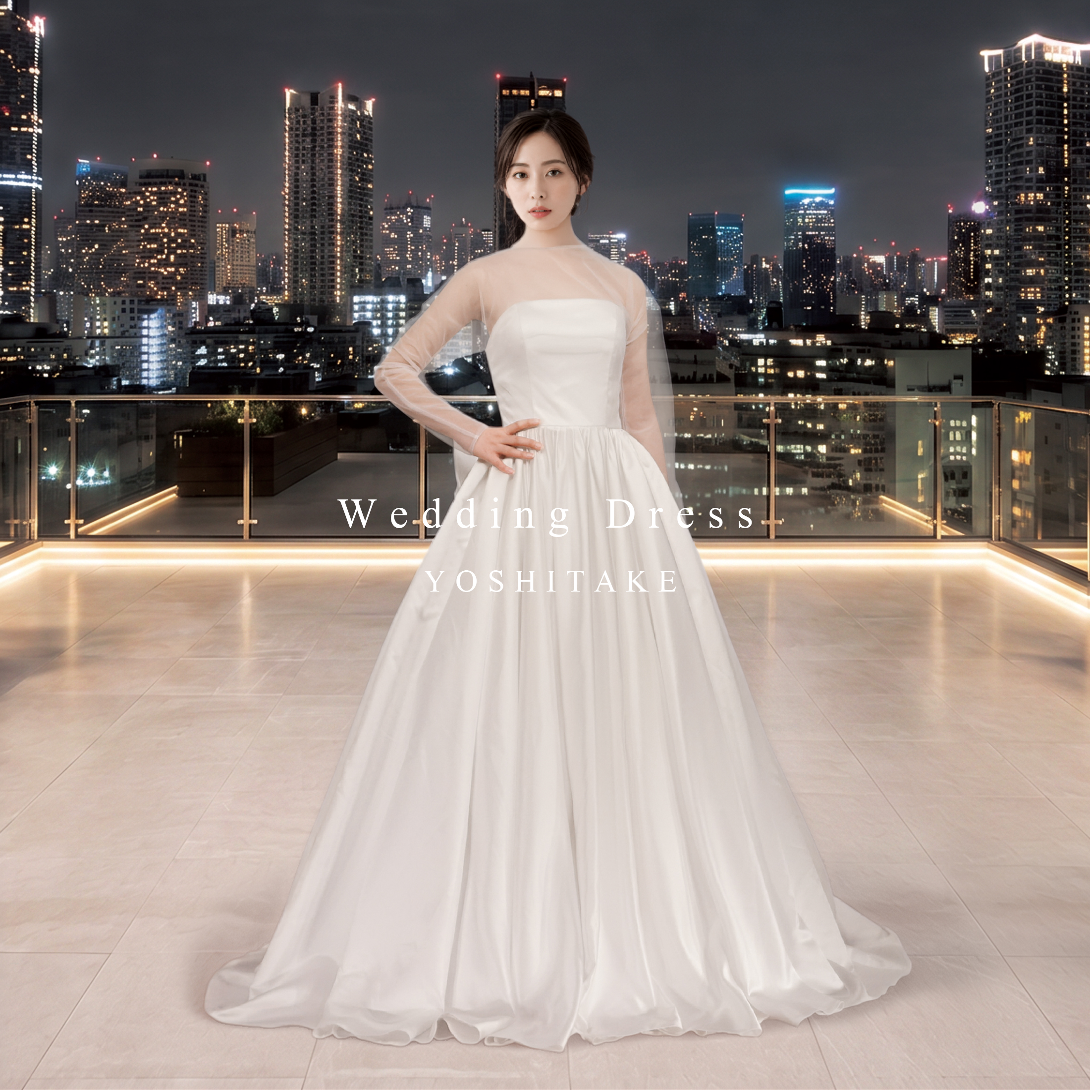【いろは】ヨシタケ ウェディングドレス Designer Dress yoshitake – ウエディングドレス ヨシタケ