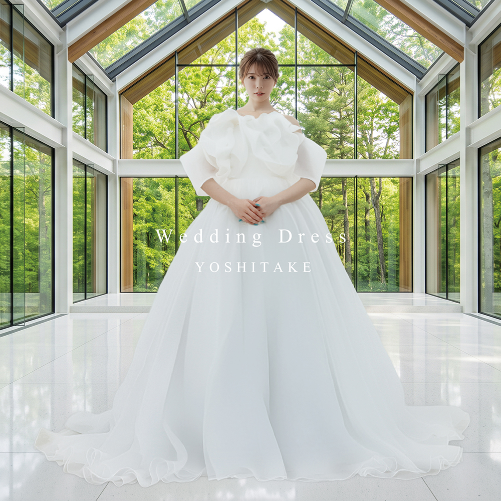 【いろは】ヨシタケ ウェディングドレス Designer Dress yoshitake – ウエディングドレス ヨシタケ